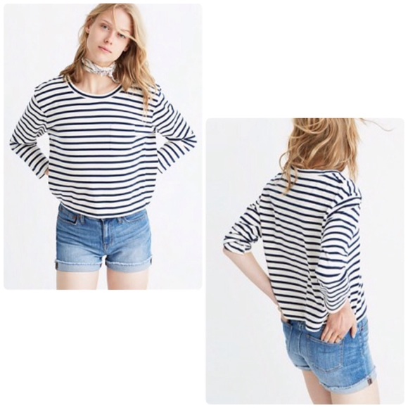 Madewell Tops - 💥PRICE DROP💥 long-sleeve crop tee